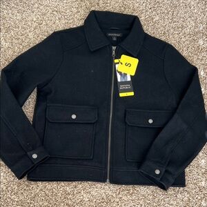 Banana Republic Women’s Classic Black Pea Coat